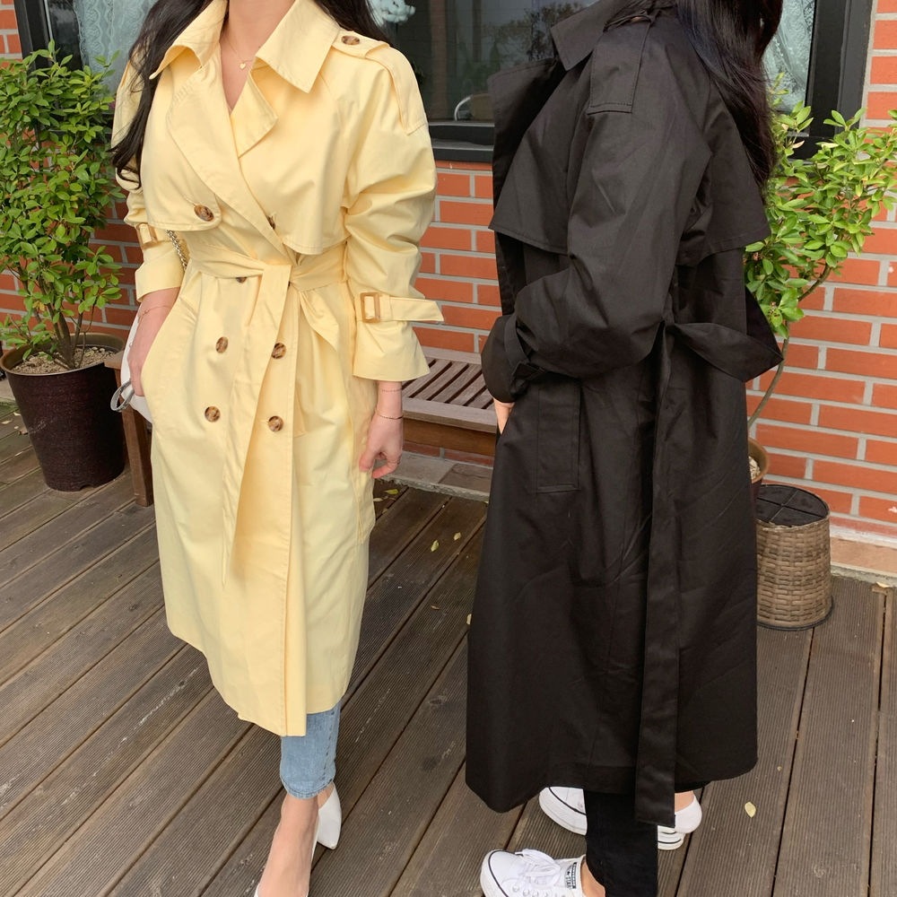 スプリング トレンチコート (*4color)