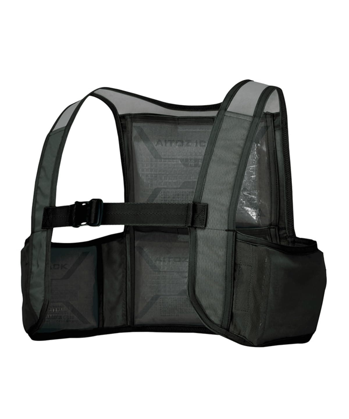 アイトス(Aitoz) アイスベスト(アイスパック4個付) 春夏用 ブラック AZ865948 010 XL