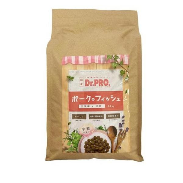 ニチドウ 犬用 Dr.PRO. ドクタープロ ポーク&フィッシュ オールステージ 2.4kg