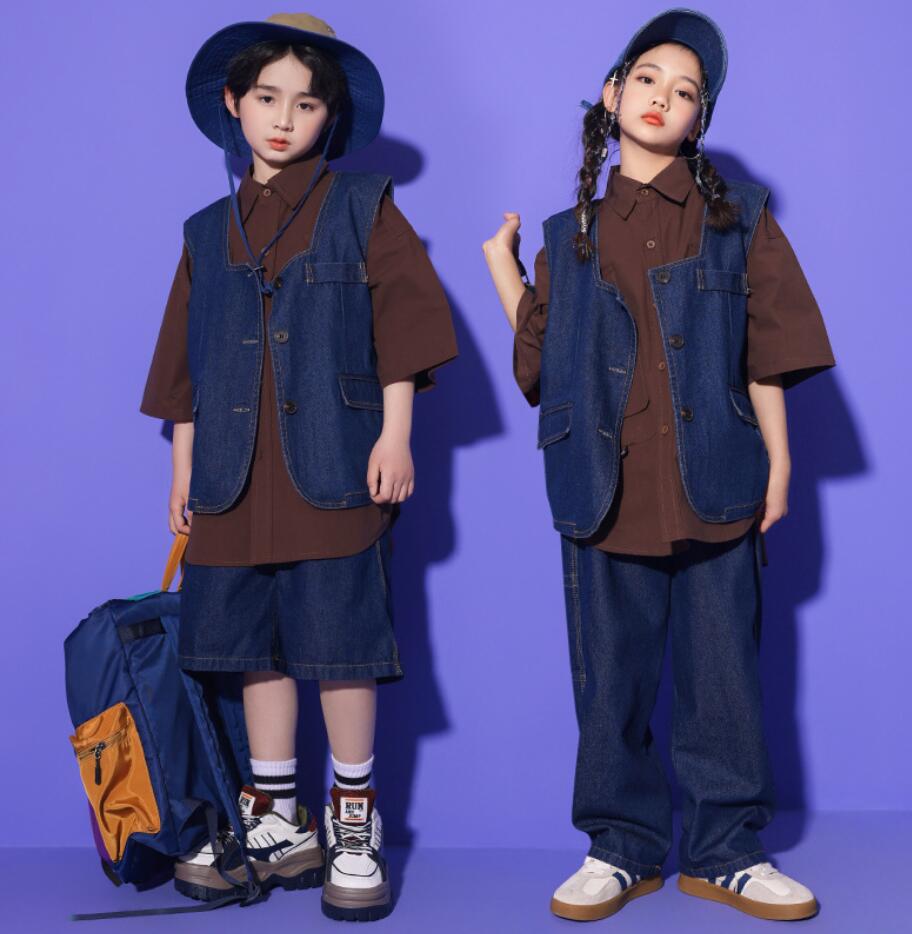 イベント 男の子 hiphop 短パンツ jazz 女の子 上下3点セット 団体服 発表会 レッスンダンスウェア 長ズボン ヒップホップ K-POP シャツ 応援団 練習着 キッズダンス衣装 ストリー
