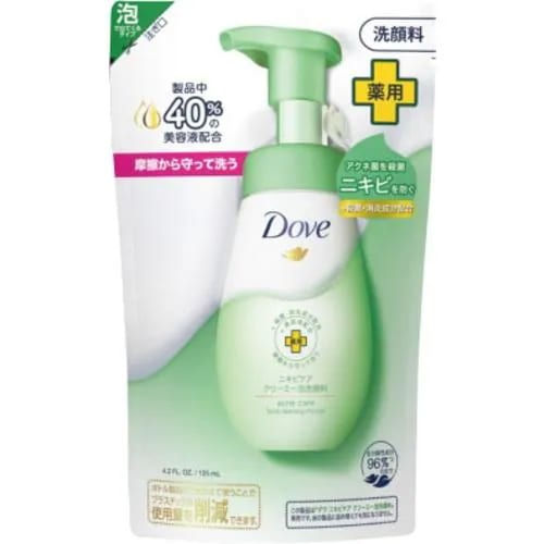 ダヴ ニキビケア クリーミー泡洗顔料 つめかえ用 125ml