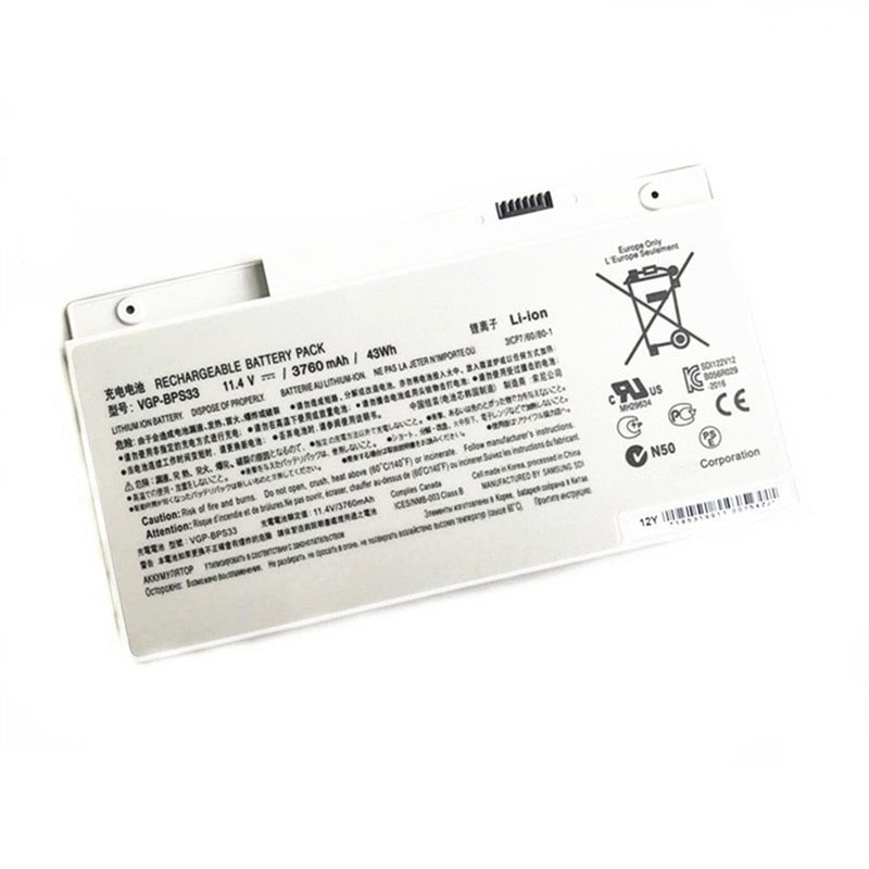 VGP-BPS33 電池・ノートパソコン互換 3760mAh/43Wh VAIO SVT1511M1E SVT-14 VGP-BPS33 交換用のバッテリー dc909-A1312 7,920円