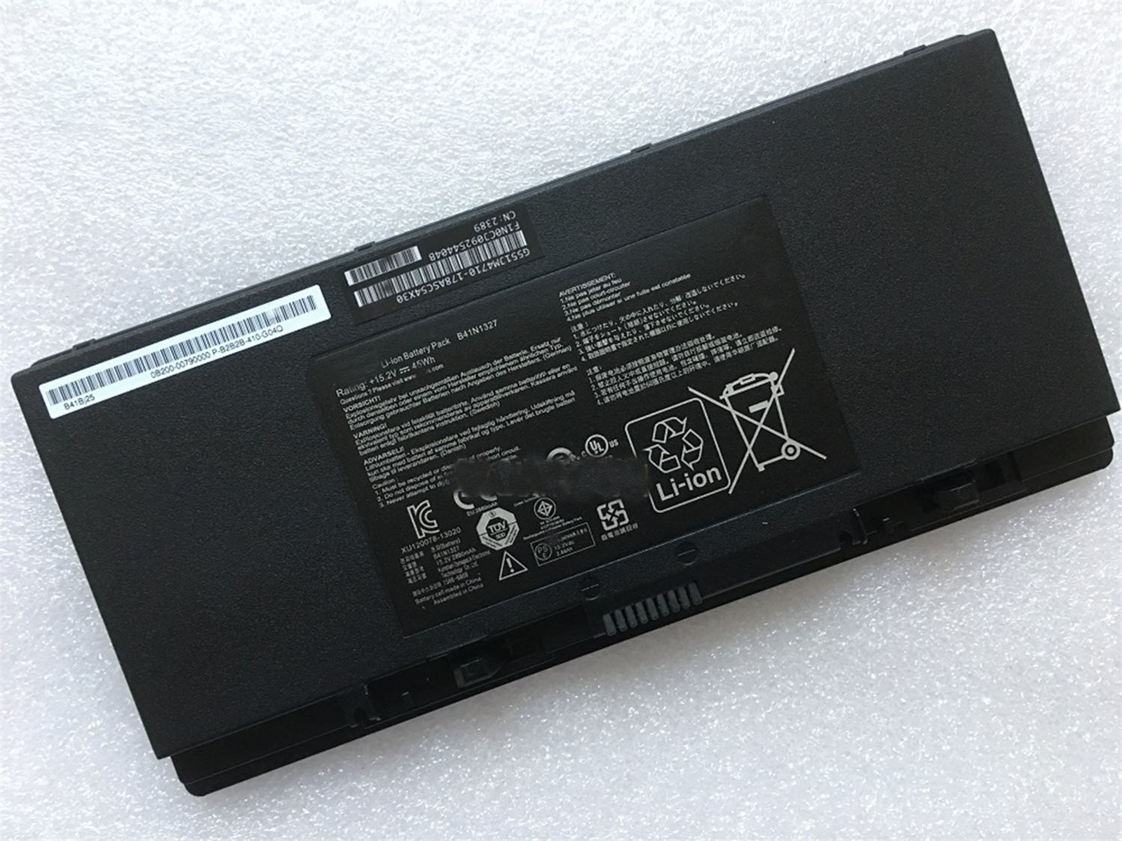 B41N1327バッテリー 電池・Asusノートパソコン互換 ROG B551 B551L B551LG B41N1327 交換用のバッテリー dc909-A255