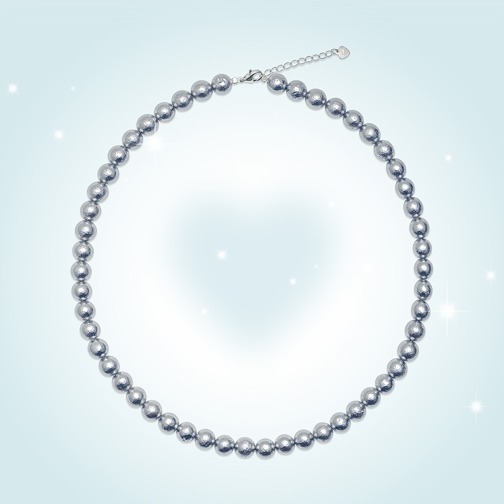 Qoo10] オールモストブルー GRAY COTTON PEARL NE : 腕時計