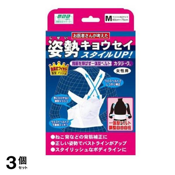 山田式 カタラーク 女性用 1枚入 (Mサイズ) 3個セット