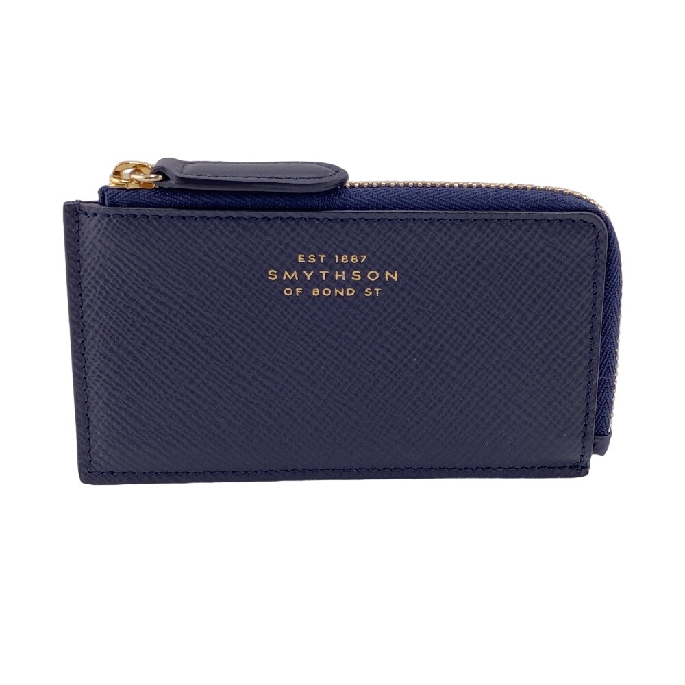 1029855 PANAMA フラグメントケース パナマ レザー カードケース ネイビー メンズ ブランド