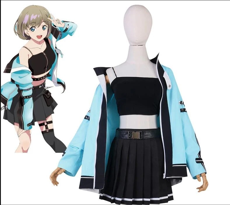 パーティーイベント用品コスチューム一式ハロウィン 学園祭 文化祭 コスチューム コスプレ衣装 唐可可 Liella ラブライブ！スーパースター!! スーツ ハロウィン 2023年新作入荷コスプレ