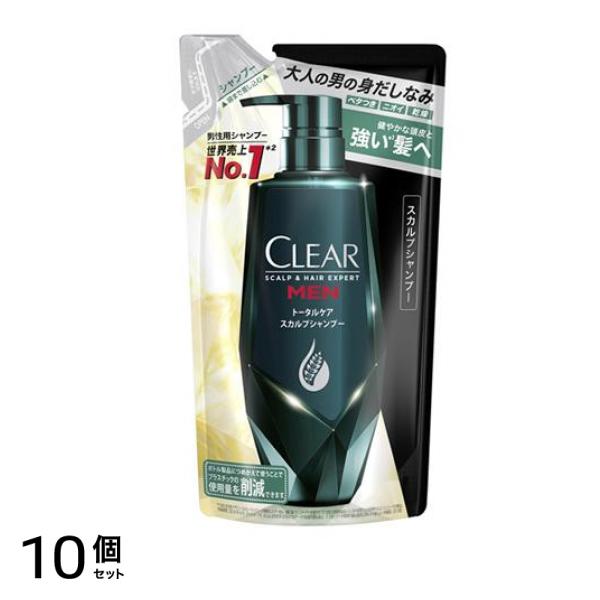 CLEAR for MEN(クリアフォーメン) トータルケア スカルプシャンプー 280mL (詰め替え用) 10個セット