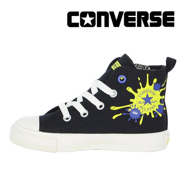 コンバース CONVERSE スニーカー キッズ シューズ 子供靴 チャイルド オールスター N Z HI / スプラトゥーン3 ブラック シューズ [2024年秋冬新作] 8月23日発売