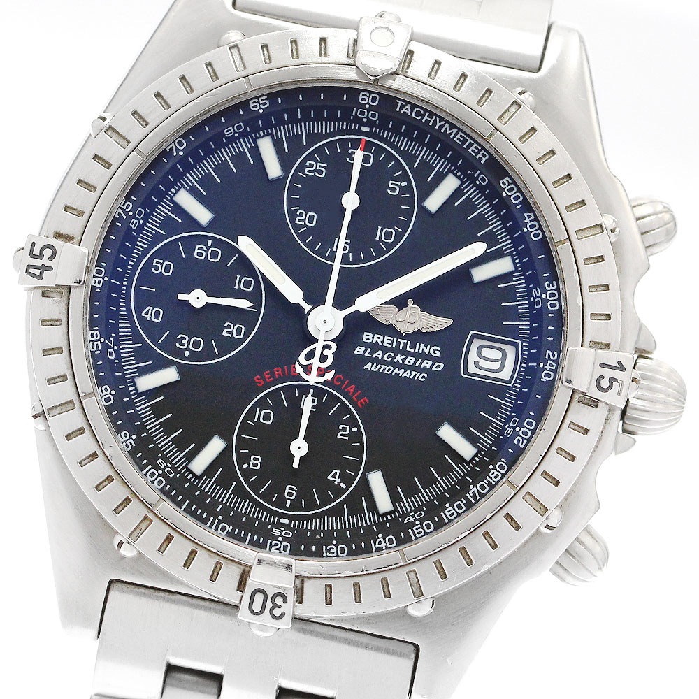 ブライトリング BREITLING A13050.1 クロノマット クロノグラフ 自動巻き メンズ _899625【中古】