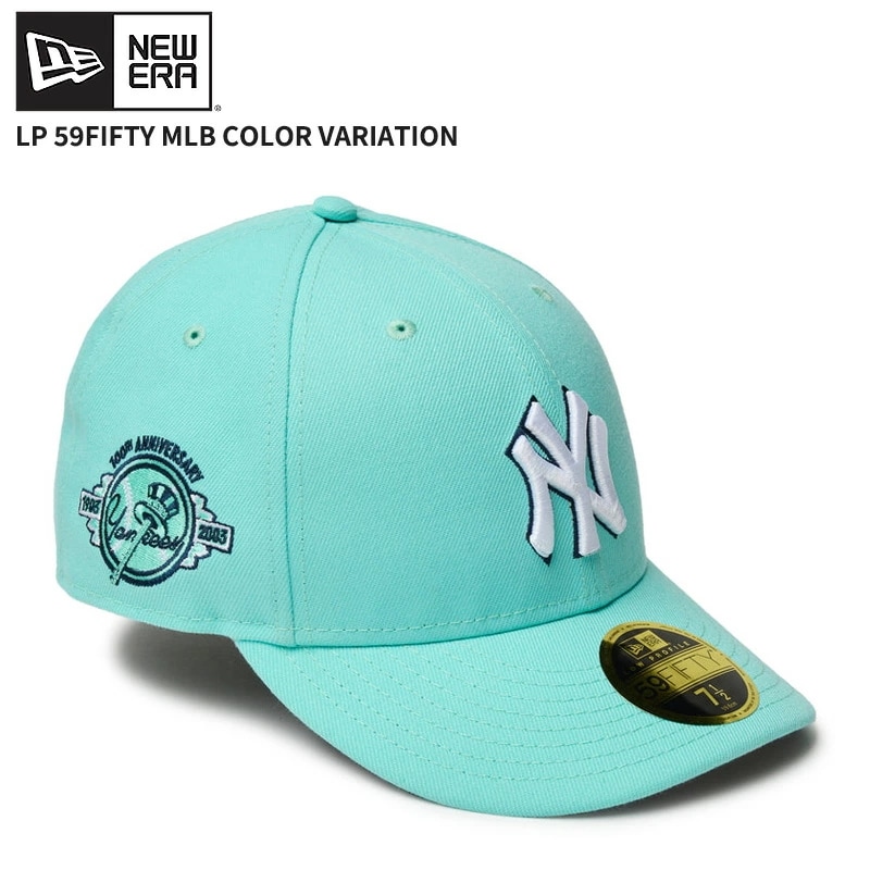 ニューエラ メンズ キャップ 帽子 NEW ERA LP 59FIFTY MLB Color Variation ニューヨーク・ヤンキース ブルーティント 帽子 14388390
