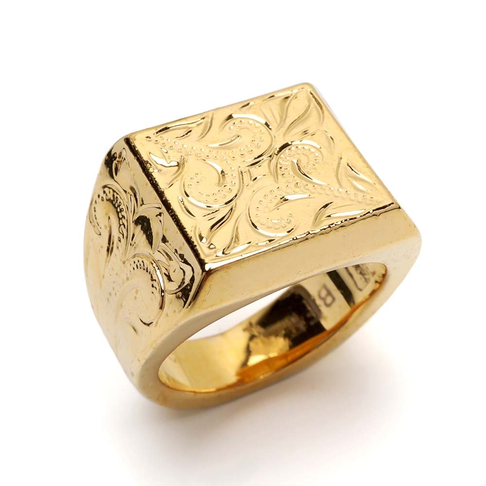 BFF 印台リング カレイキニ [bffr010-g-l]