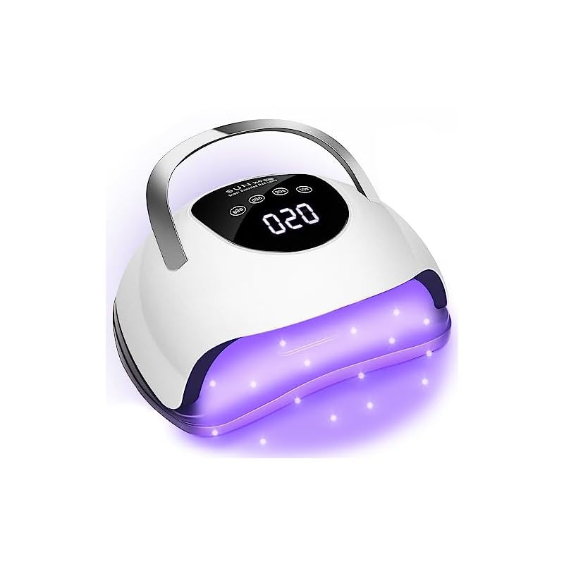 【2023最新 LED & UVライト レジン 用】ジェルネイル ライト 57LEDs ネイル ライト 全ジェル対応 ハイパワー 高速硬化ライト 4つタイマー設定 LEDライト ネイル プロ用 業界注 7,480円