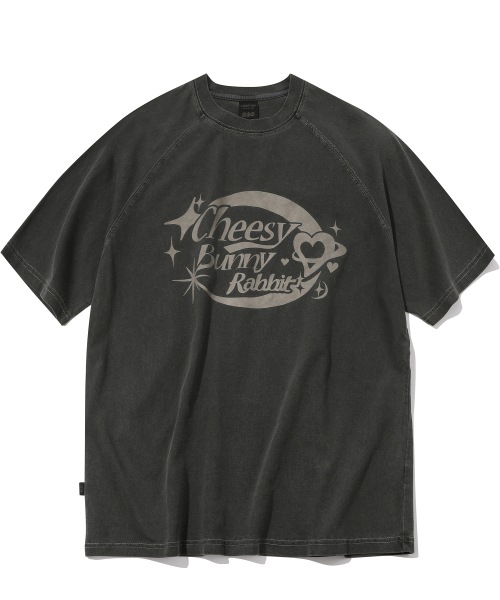 CPGN STUDIO チーズバニーラグランピグメントショートスリーブTシャツスモークブラック 5,807円