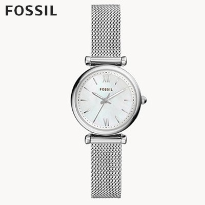 フォッシル FOSSIL 腕時計 CARLIE MINI 三針 ステンレススチールウォッチ ES4432 レディース 正規品