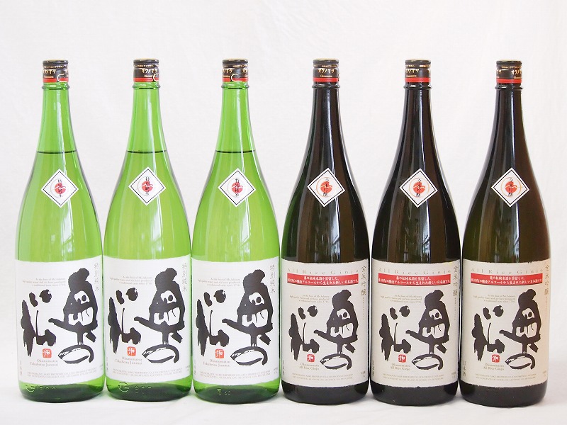 福島奥の松6本セット(奥の松 全米吟醸（福島県） 奥の松 特別純米（福島県）) 1800ml6本