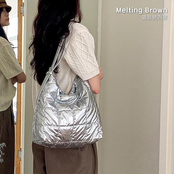 女性冬バッグ パディングショルダーバッグ RB81