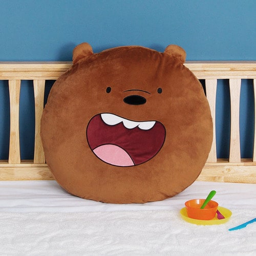 We Bare Bears フェイスクッション 70cm ソファクッション キャラクタークッション