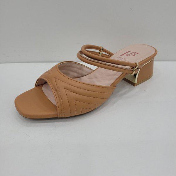 女性用 履きやすい2WAY型 キルティングポイント サンダル 4cm PFBMSD655_US