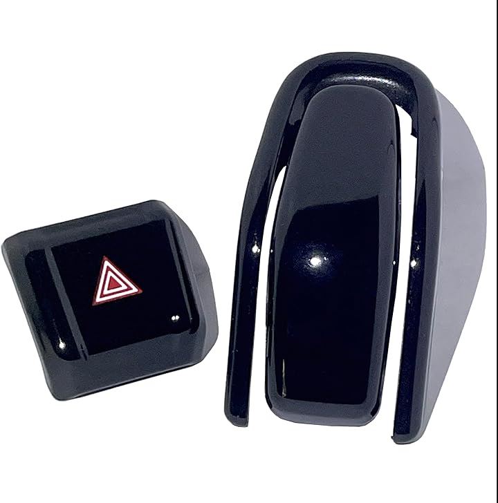 新型 アルファード 40系 ヴェルファイア ALPHARD VELLFIRE アクセサリー 内装 カスタム パーツ シフトノブカバー ハザードランプカバー セット(ピアノブラック)