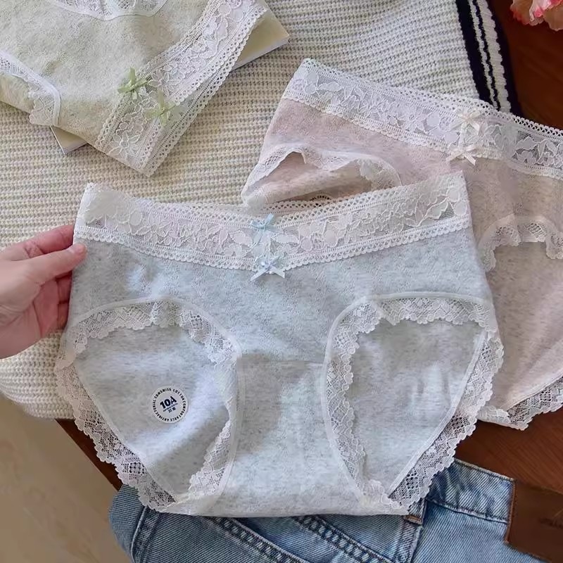 【1点ご購入 で10点プレゼントいたします】レースパンツレディース股間を長くしたレトロな少女バッグヒップ三角ショーツ