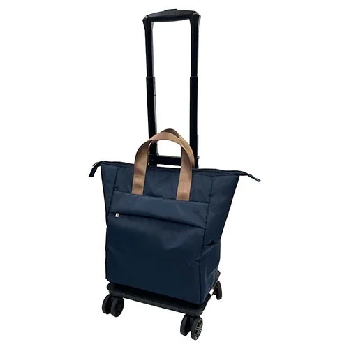 4輪カート 横押し・バッグ単体使用OK プレイノ/ネイビー