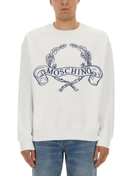 MOSCHINO Men Tunic Tops 17025228 3001 WHITE