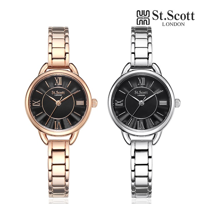 ST7030 La beauteラボテウォッチレディースメタルウォッチST7030F-SBSシルバーブラック