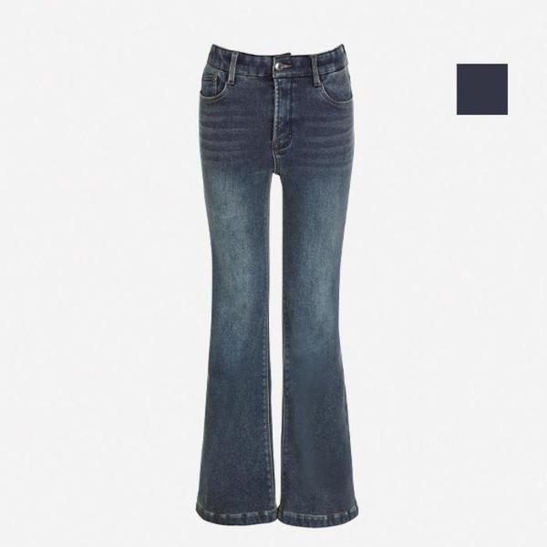 HC07 女性インバンド起毛ブーツカットジーンズ NQL851 (S42293059)