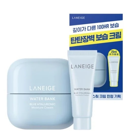 おかわり企画] ウォーターバンク モイスチャー クリーム 45ml (+25ml)バリアクリーム/速保湿低刺激クリーム