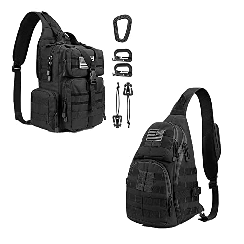 リュック・デイパック G4Free Tactical Sling Military Shoulder Backpack EDC Assault Range Bags and Tactical Sling Backpack