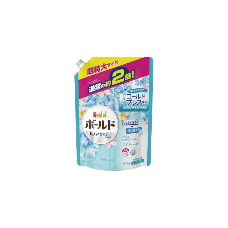 Ｐ＆Ｇ 洗濯用洗剤 ボールドジェル Fフラワーサボン 詰替945g8