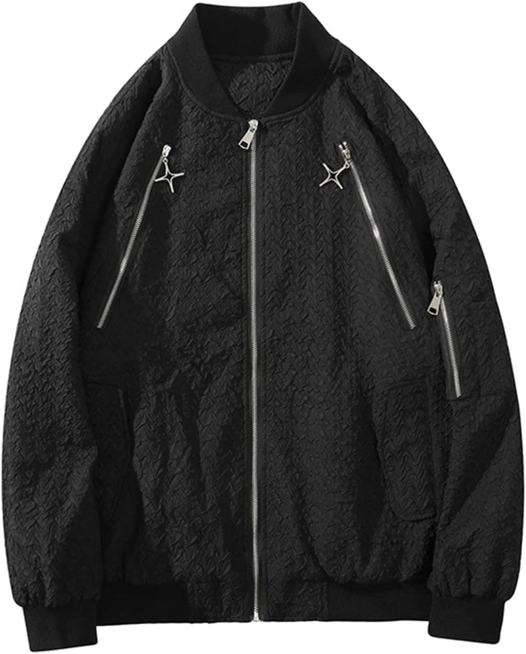 メンズ ブルゾン ジャンパー かっこいい ショート アウター スタジアムジャンパー 春秋 ジャケット 薄手 アウトドア 通勤 通学 ストリート フライトジャケット おしゃれ 大きいサイズ