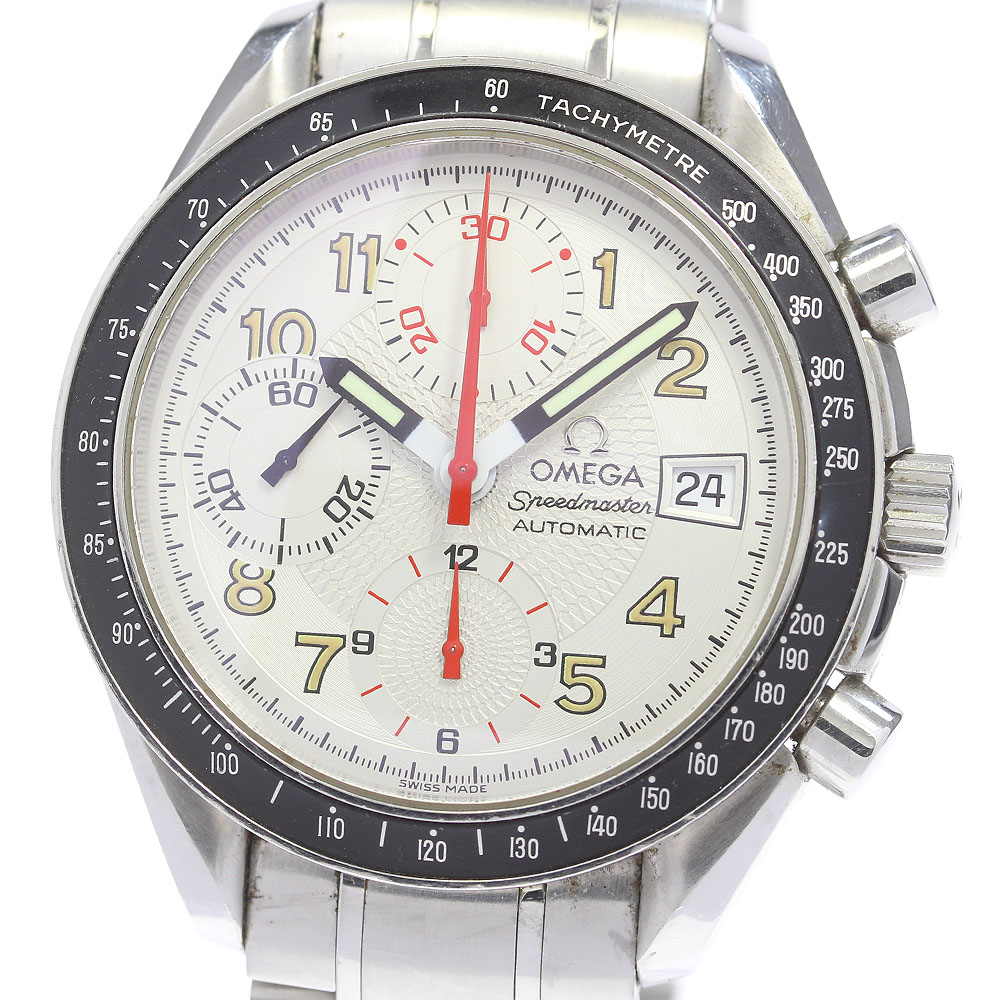 オメガ OMEGA 3513.33 スピードマスター マーク40 デイト クロノグラフ 自動巻き メンズ _847470【中古】