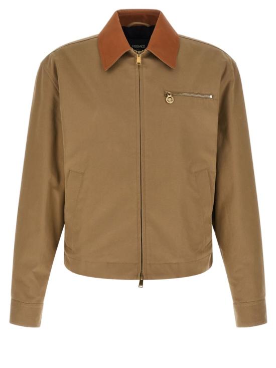 VERSACE Men Jacket 10222441A168021KM00 Brown