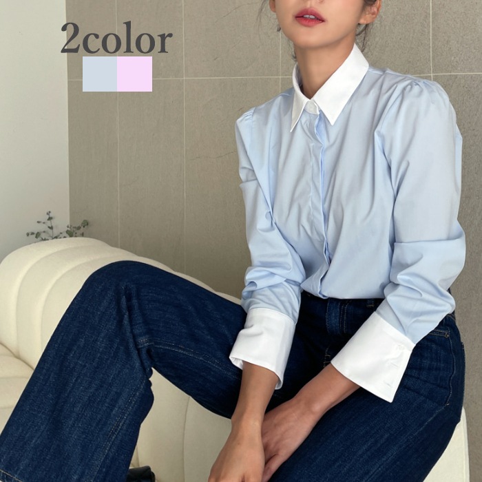 ブラウス レディース 長袖 きれいめ オフィス シャツ カジュアル