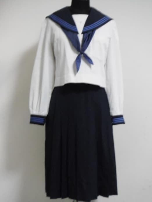 大きめ サイズ 熊本 東稜高 ブルーライン ハネクトーン スカーフ セーラー 制服 コスプレ衣装