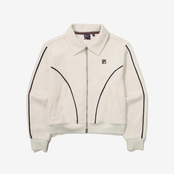 FILAテニス起毛テリージップアップ