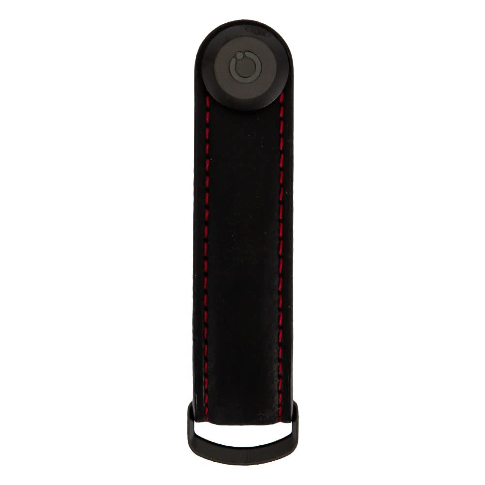 [Orbitkey] [オービットキー] キーホルダー 革 キーケース キーカバー キーオーガナイザー ブラック／ブラック サフィアーノレザー おしゃれ [並行輸入品]