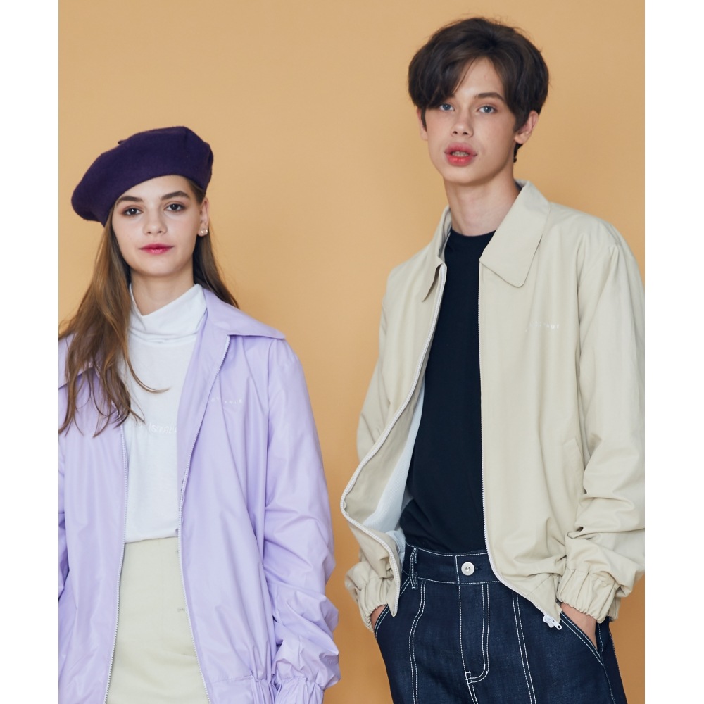 ラヴ・イズ・トゥルー（男女兼用）DSロゴオーバージャケット（ベージュ）