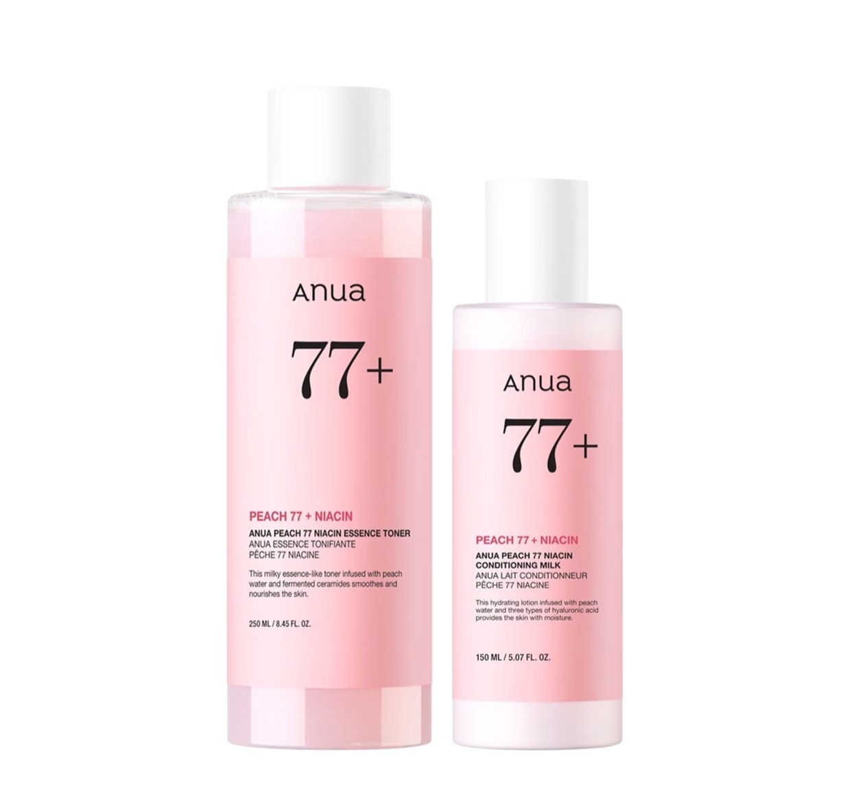 桃トーンアップ保湿セット[トナー210ml+ローション150ml]