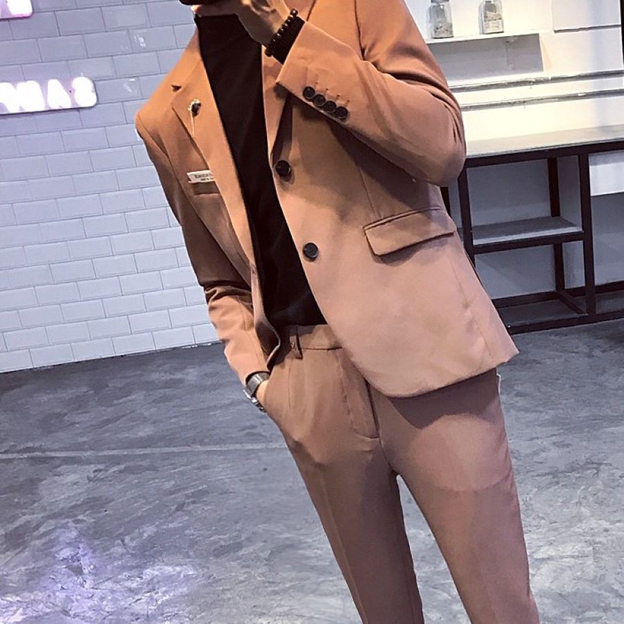 新製品 スーツ メンズ セットアップ ビジネス 結婚式 二次会 9909