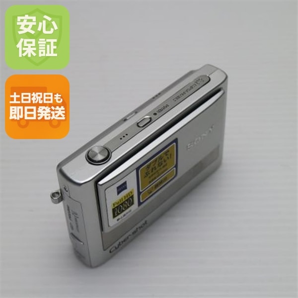 美品 Cyber-shot DSC-T20 シルバー SONY デジカメ 165