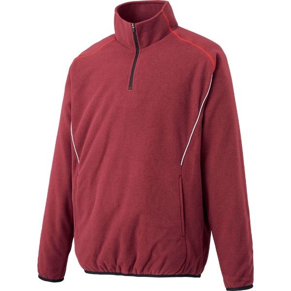 ZETT ゼット フリースハーフジップジャケット 野球＆ソフトボール フリース＆ベロアジャケット BOF150A-6801