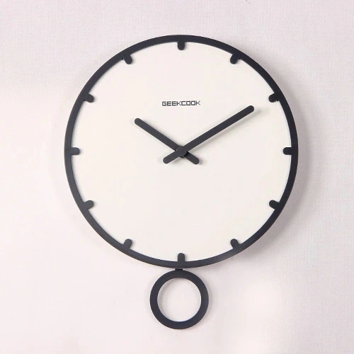 壁掛け時計 掛け時計 おしゃれ 振り子時計 クロック アクリル 見やすい インテリア時計 ハト時計 シンプル モダン カッコウ時計 電池 5,335円