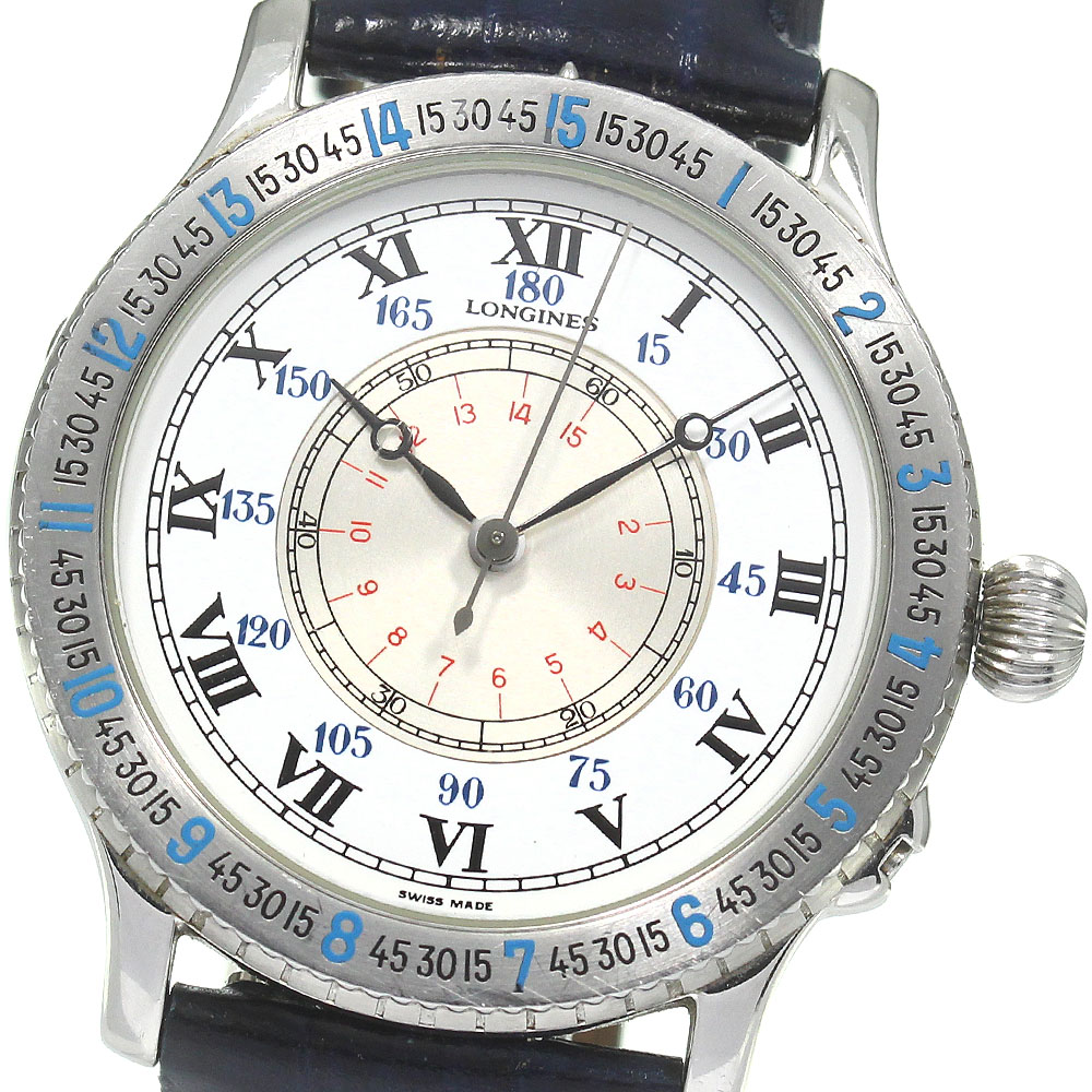 訳あり ロンジン LONGINES L2.601.4 リンドバーグ アワーバングル 自動巻き メンズ _814202【中古】