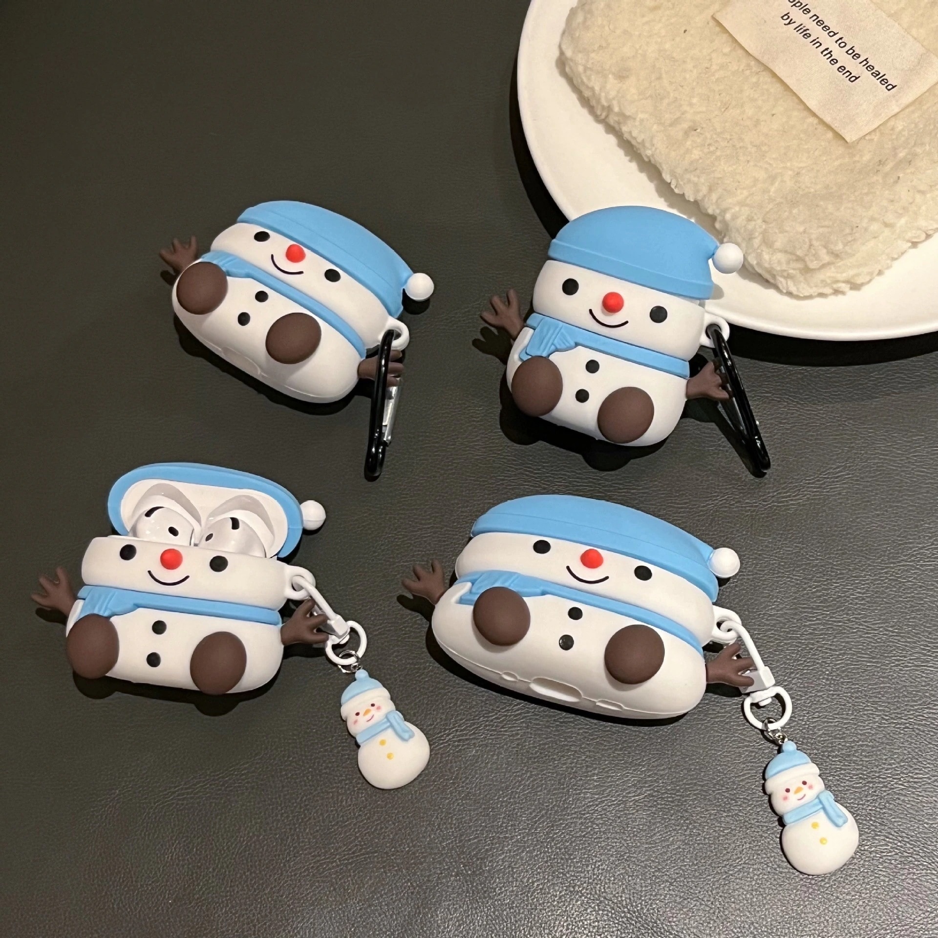 【20点セット】【送料無料】かわいい雪だるまairpods proアップルブルートゥースイヤホンケース234世代カートゥーンシリコン保護カバー適用 24,770円