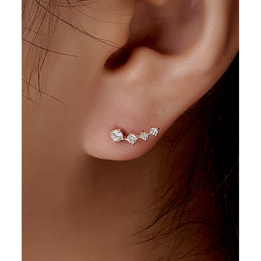 ヘレンジュエリー 14K ヘイズゴールドイヤリング