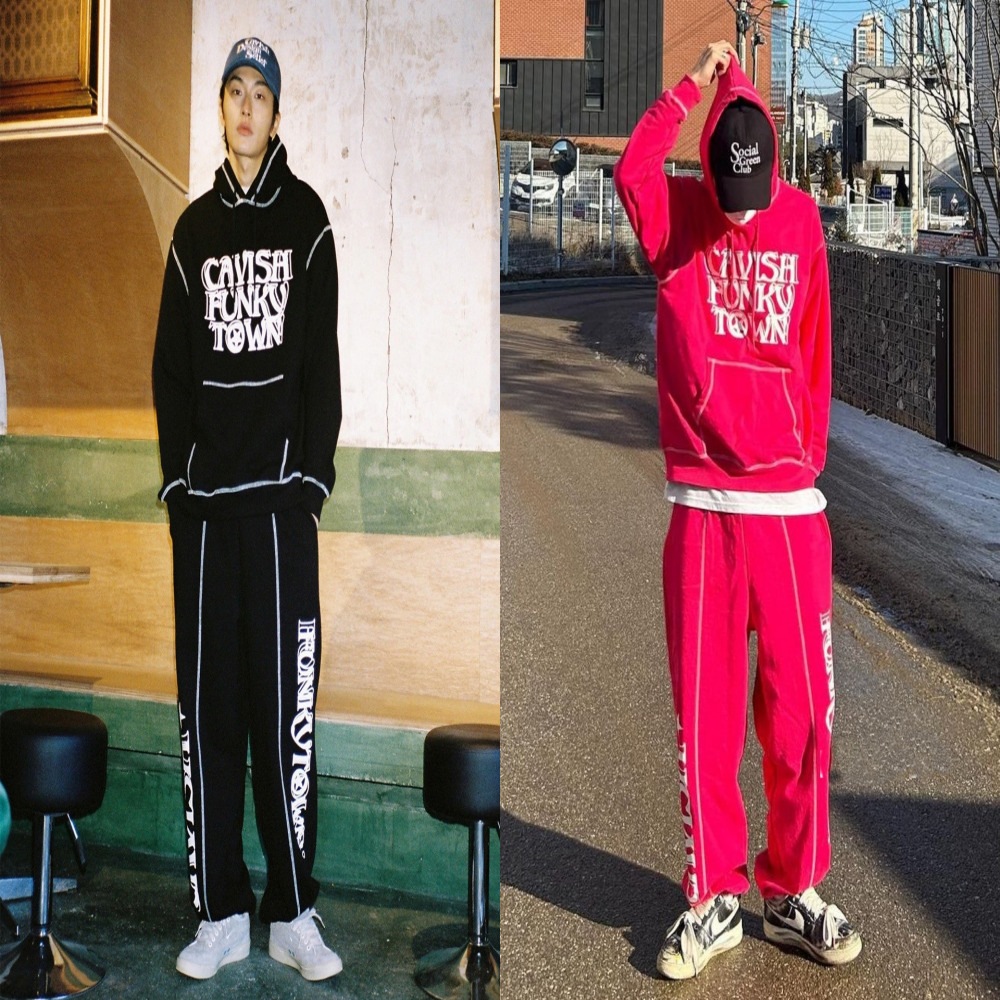 CFT STITCH POINT SWEATPANTS/ユニセックス/ペアルック