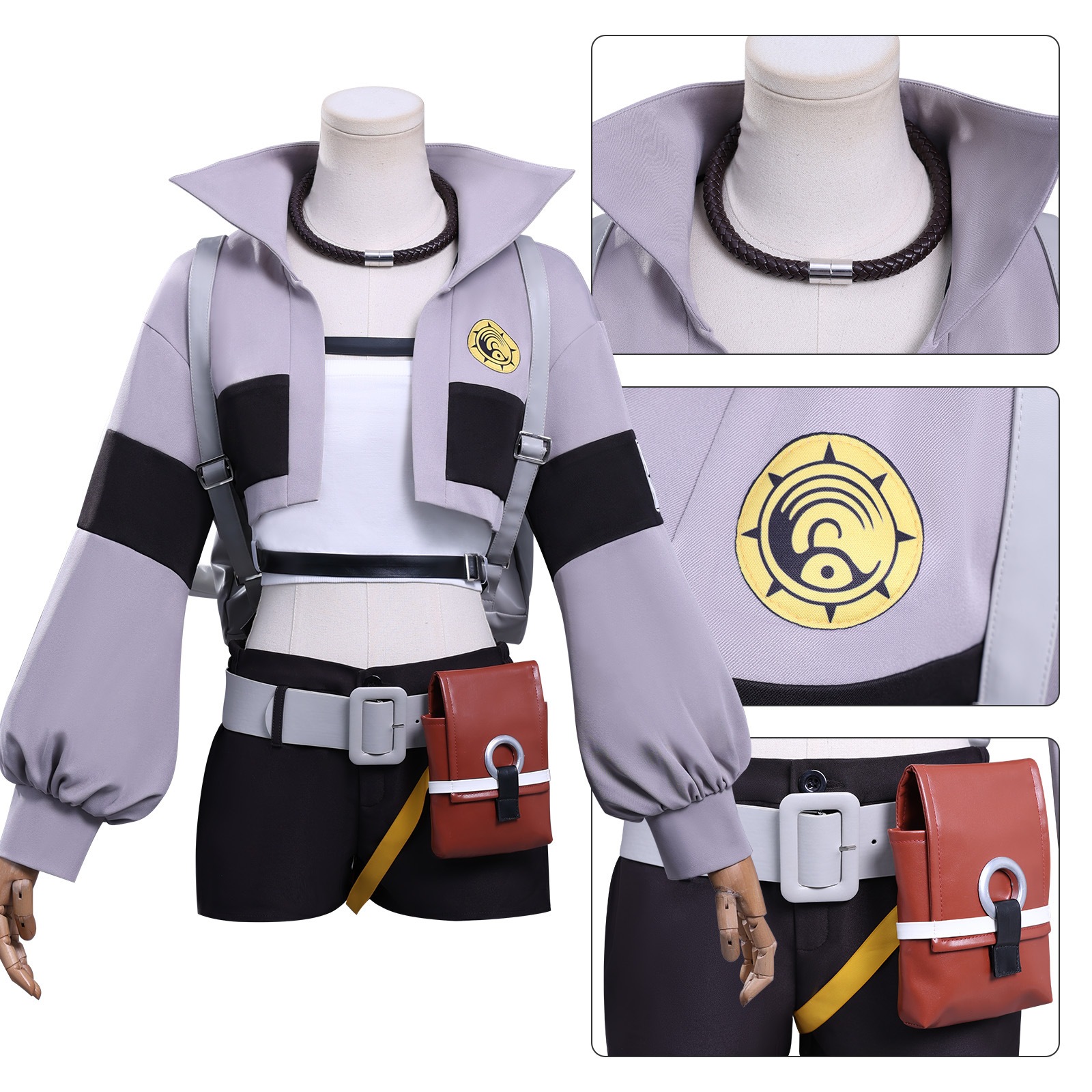 ハロウィン廃墟深淵戦鬼コス衣装璃月コスプレゲーム二次元Cサービスパフォーマンスステージ男女